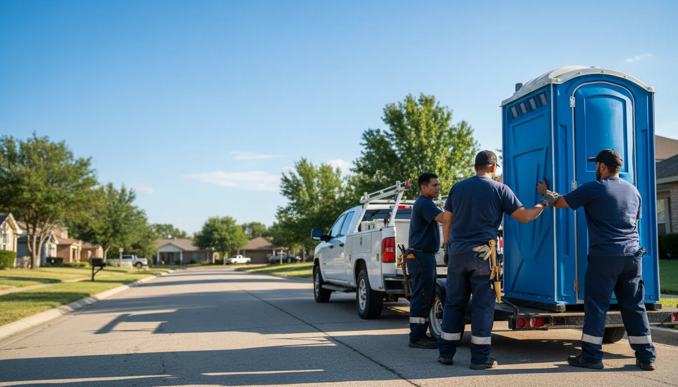Portable Toilet Rental in New Hill, NC near me